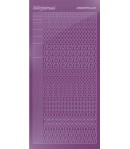 STICKERS MOTIFS VIOLET STDM156