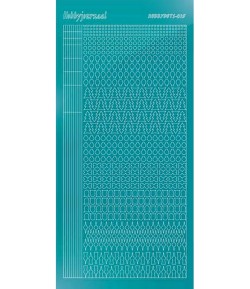 STICKERS MOTIFS TURQUOISE STDM15D