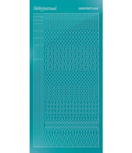 STICKERS MOTIFS TURQUOISE STDM15D