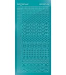 STICKERS MOTIFS TURQUOISE STDM15D