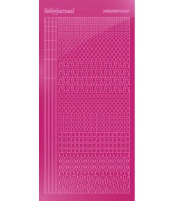 STICKERS MOTIFS ROSE STDM15F