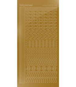 STICKERS MOTIFS OR STDM187