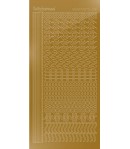 STICKERS MOTIFS OR STDM187