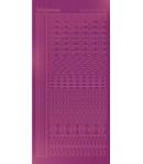 STICKERS MOTIFS VIOLET STDM189