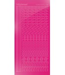 STICKERS MOTIFS ROSE STDM18F