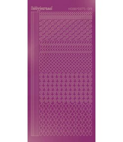 STICKERS MOTIFS VIOLET STDM199
