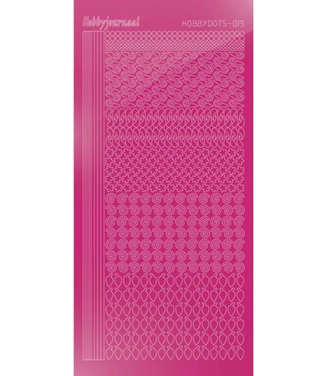 STICKERS MOTIFS ROSE STDM19F