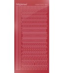 STICKERS MOTIFS ROUGE STDM20H