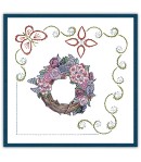 KIT 3D A BRODER STYLISH FLOWERS - STITCH AND DO - STD0177
