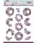 FEUILLE 3D STYLISH FLOWERS - SB10638