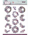 FEUILLE 3D STYLISH FLOWERS - SB10638