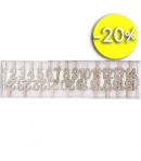 PINCES AVEC CHIFFRES PAILLETTES OR CALENDRIER DE L AVENT