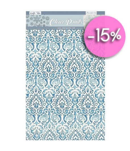 FEUILLES A4 ACETATE - WINTER TALES - SBA411 STAMPERIA