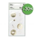 STICKERS RONDS MIX FETES CHRETIENNES