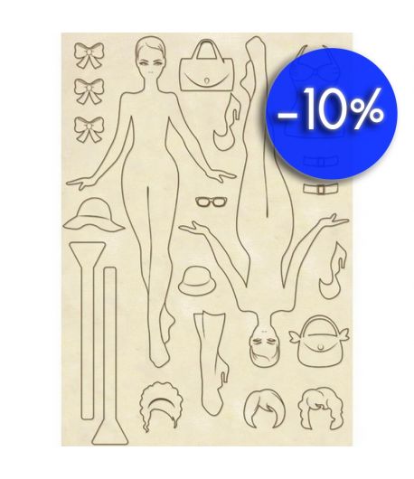 FORMES BOIS MANNEQUINS A5 KLSP039