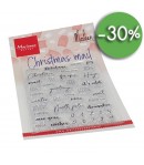 TAMPONS CHRISTMAS MAIL - MARIANNE DESIGN