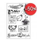 TAMPONS TRANSPARENTS LES COCOTTES