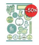 ETIQUETTES PREDECOUPEES ENFANTS STAMPERIA