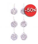 STICKERS QUILLING BOULES BLANCHES