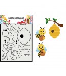 GABARIT ABEILLES - DUTCH DOOBADOO (115)