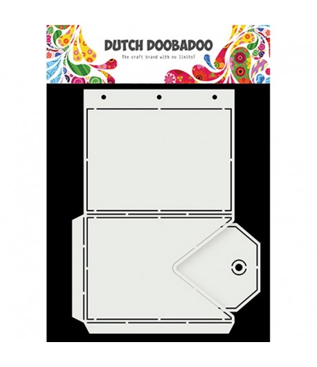 GABARIT TAG MINI ALBUM - DUTCH DOOBADOO (080)