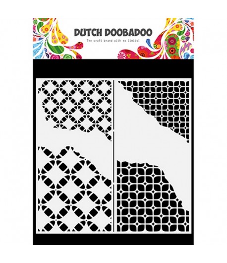 POCHOIR LETTRES ET NOMBRES - DUTCH DOOBADOO