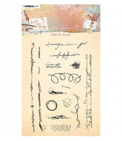 TAMPON SCRIPT AND STITCHES WRITE YOUR STORY - 211