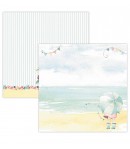 BLOC 12 FEUILLES 30.5 X 30.5 CM - LITTLE BLOSSOM