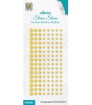 STRASS ADHESIFS X 128 - JAUNE