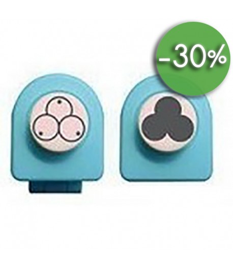 KIT PERFORATRICE ET EMBOSSEUR GUI 1.2 CM - FLORAL PUNCH FLP039