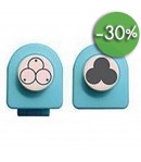 KIT PERFORATRICE ET EMBOSSEUR GUI 1.2 CM - FLORAL PUNCH FLP039