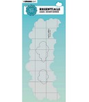 POCHOIR CIEL ET NUAGES - SCENERY BORDERS