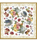 SERVIETTE PAPIER DE RIZ THEIERES 50 X 50 CM DFT219