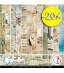 BLOC 24 FEUILLES DELTA CIAO BELLA 15X15CM CBQ041