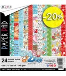 BLOC 24 FEUILLES ZOE ET ZIGGY CB 15X15 CM CBQ025