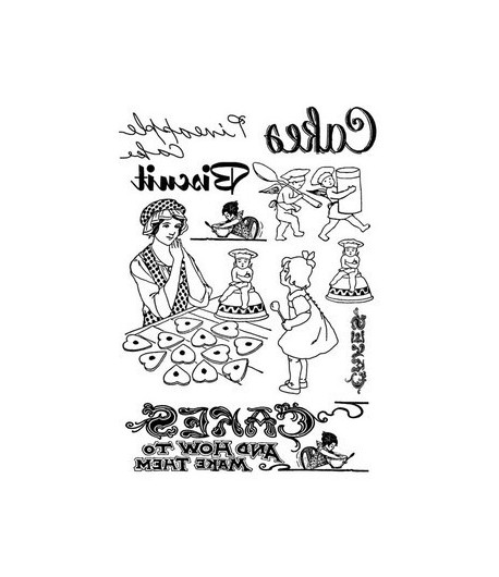 PAPIER TRANSFERT A4 CAKES DFTR015