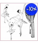 SERVIETTE PAPIER DE RIZ 50X50 DANSEUSE DFTM19