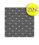 TAMPON CAOUTCHOUC HD - FOND POIS 10X10