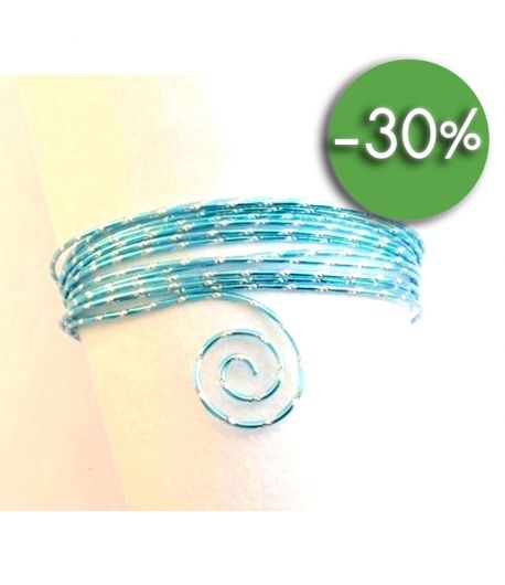 FIL ALU DIAMANT 2MM - ICE BLUE 5M