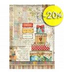 PAPIER DE RIZ PATCHWORK 21 X 29.7 DFSA4331