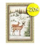 PAPIER DE RIZ WINTER BOTANIC 21 X 29.7 DFSA4328