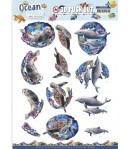 FEUILLE 3D OCEAN WONDERS -  SB10654