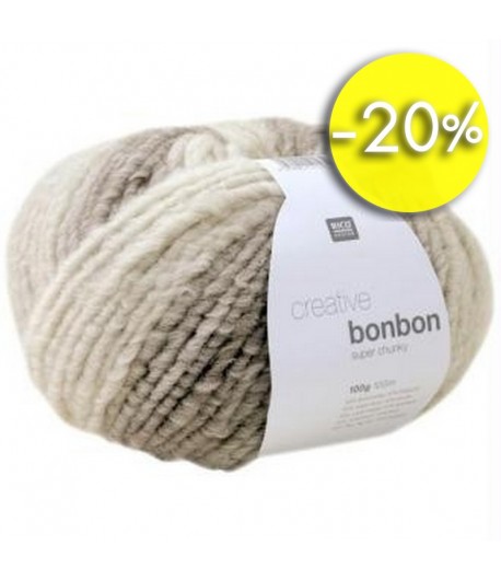 LAINE MELANGE BIG MULTI NATUREL (001)