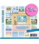 LIVRET 16 FEUILLES 15 X 15 CM HOME YCBPB10002