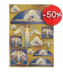 PAPIER DECOUPAGE AMOUR CELESTE 50 X 70 CM