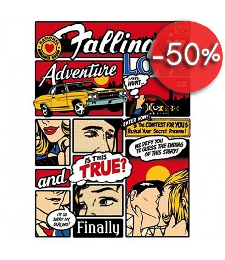 PAPIER DECOUPAGE BD 50 X 70 CM