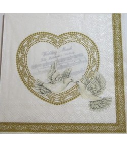 SERVIETTE MARIAGE 3