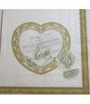 SERVIETTE MARIAGE 3