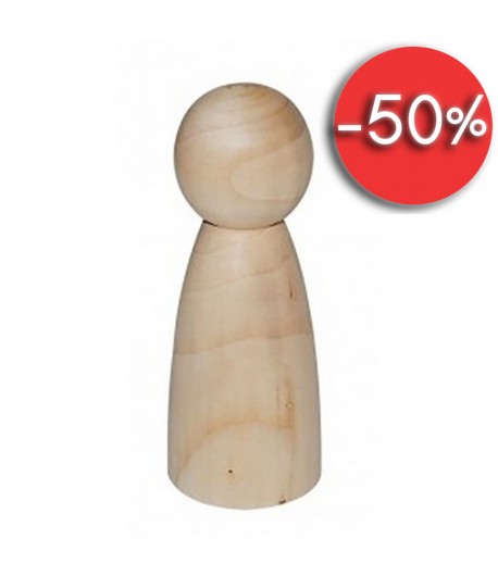 BUSTE ANGE EN BOIS 4X12CM