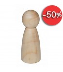 BUSTE ANGE EN BOIS 4X12CM